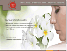 Tablet Screenshot of kaunisolo.com